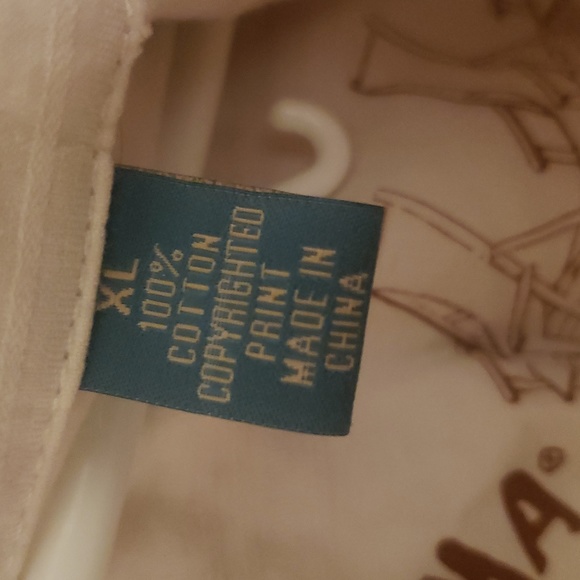 Men's extra large Tommy Bahama 100% cotton long sleeve button down shirt - Picture 3 of 3